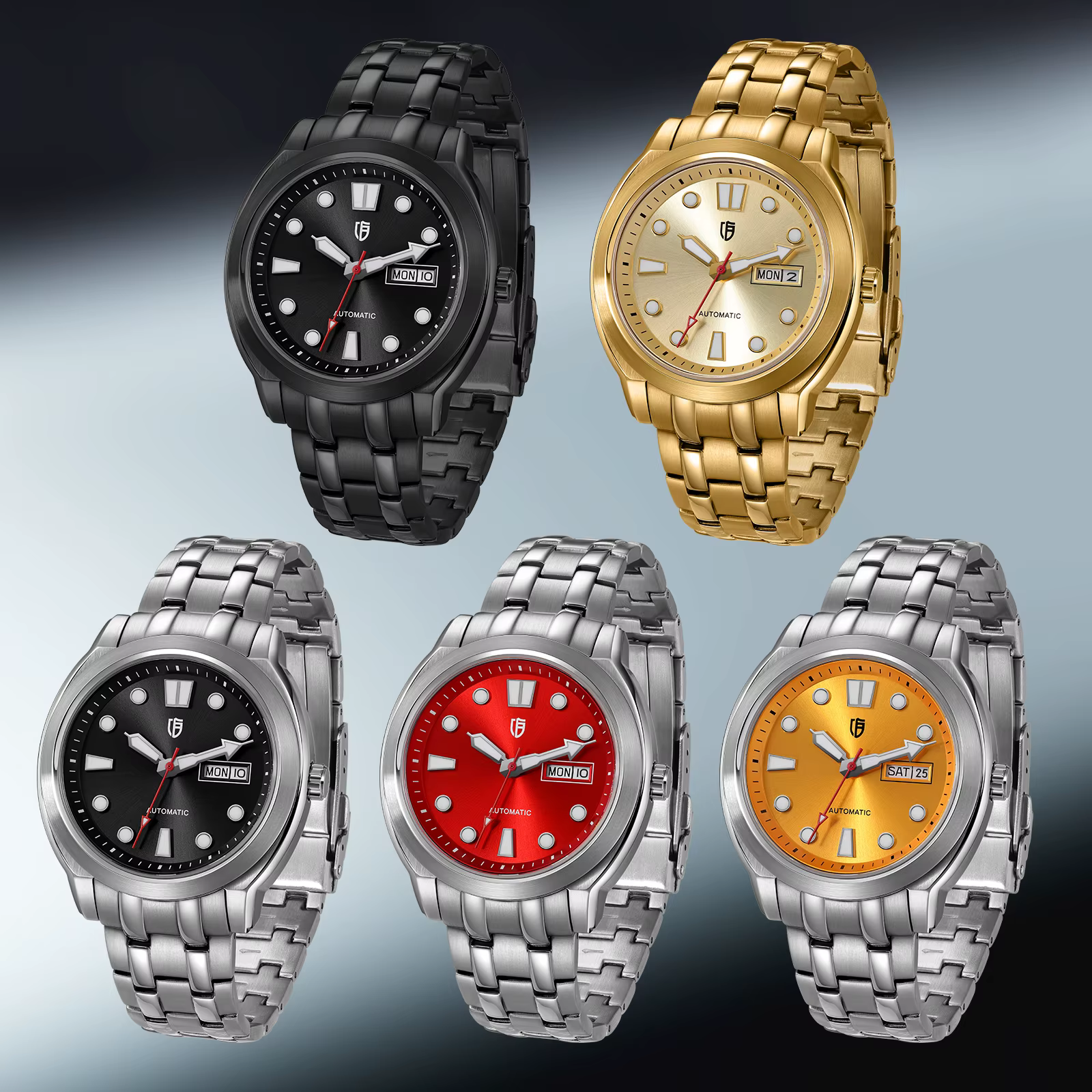 Montre mécanique automatique BERNY pour homme TMI 8205