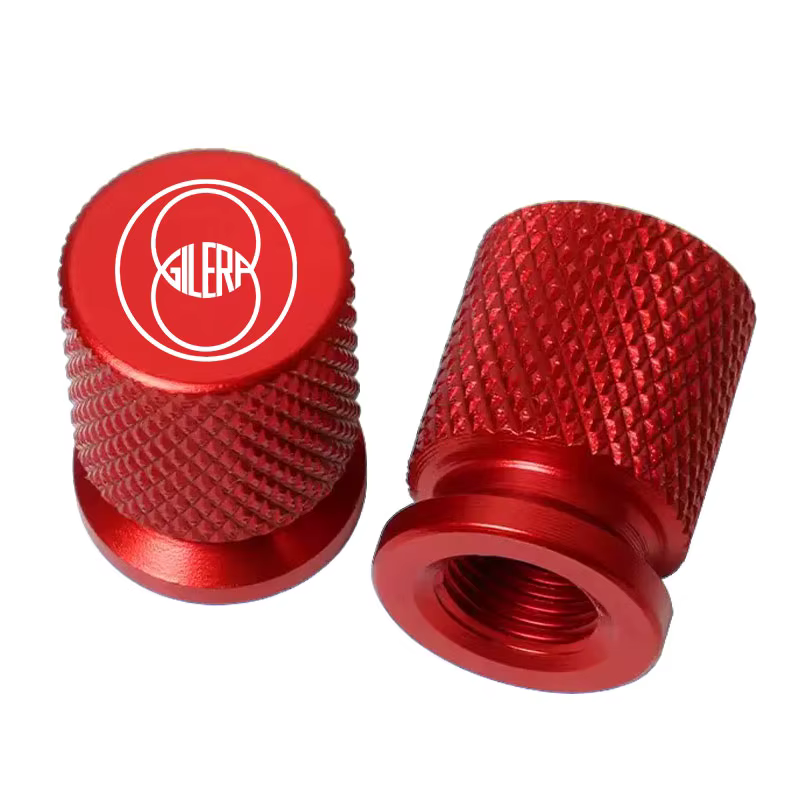 Capuchons de valve de pneu, accessoires de moto, 2 pièces, pour Gilera GP800 Fuoco Nexus 500 Runner 50 125 200