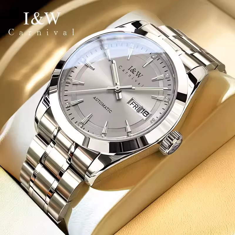 IW montre mécanique automatique de luxe pour homme 50M étanche lumineux Date hommes montres japon NH35A mouvement en acier inoxydable relo
