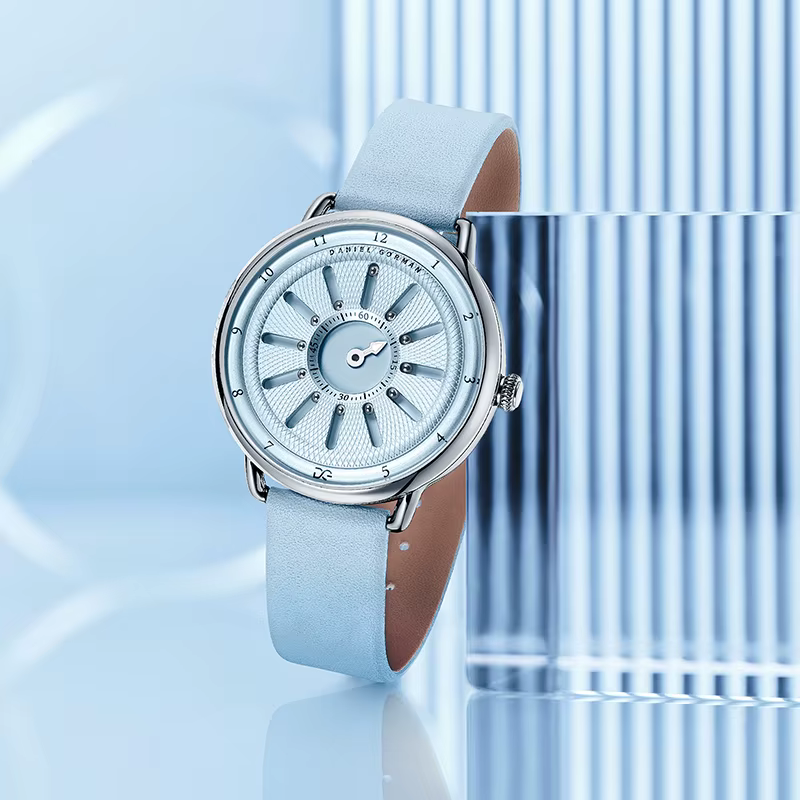 Montre à quartz magnétique 38 mm