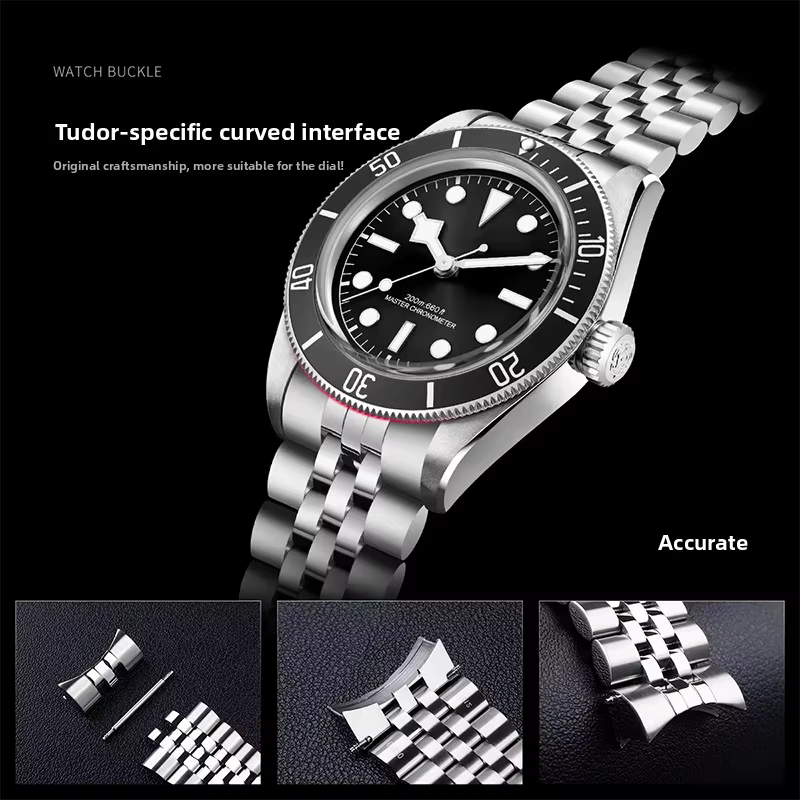 Bracelet de montre Jubilee en acier inoxydable