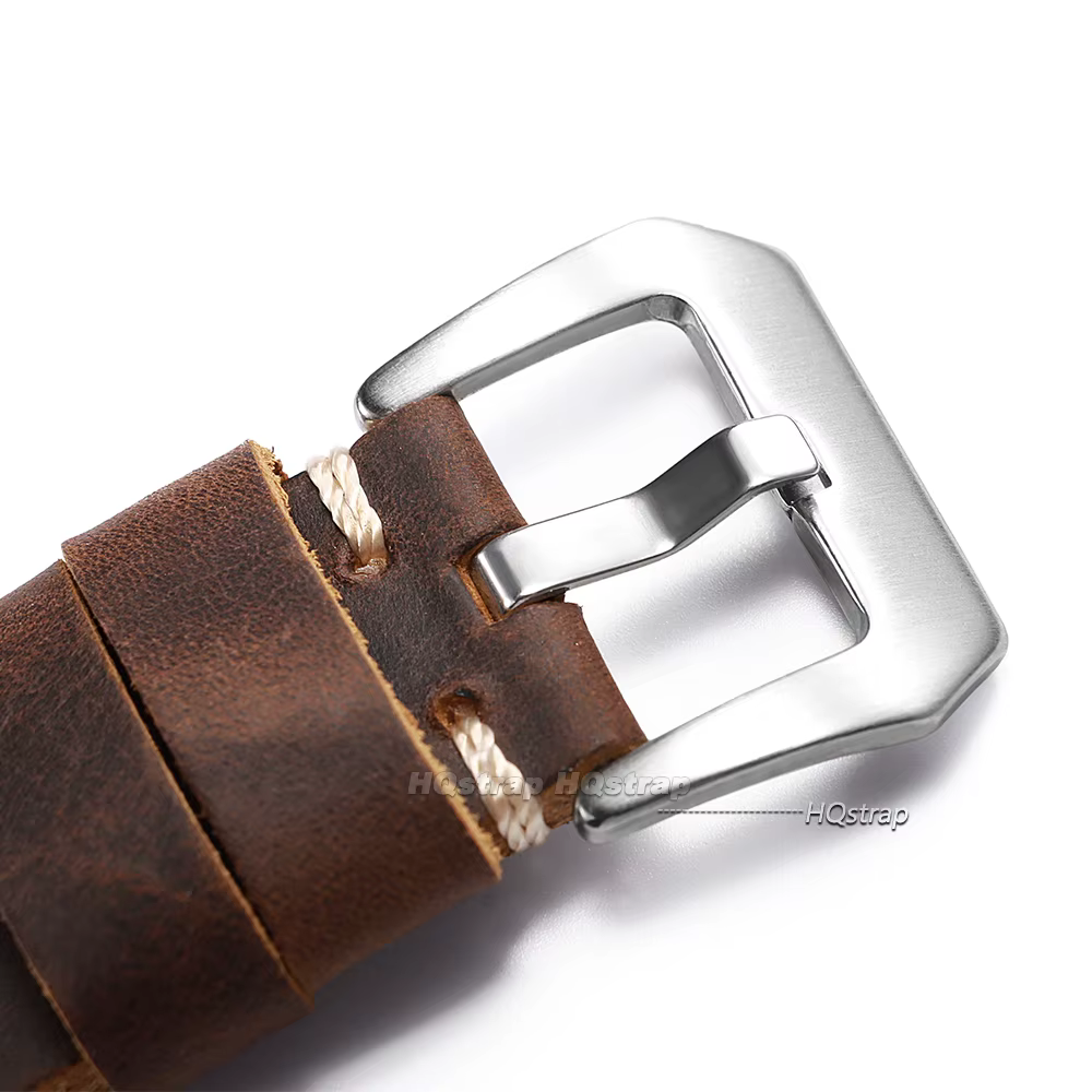 Bracelet de montre Vintage en cuir Crazy Horse