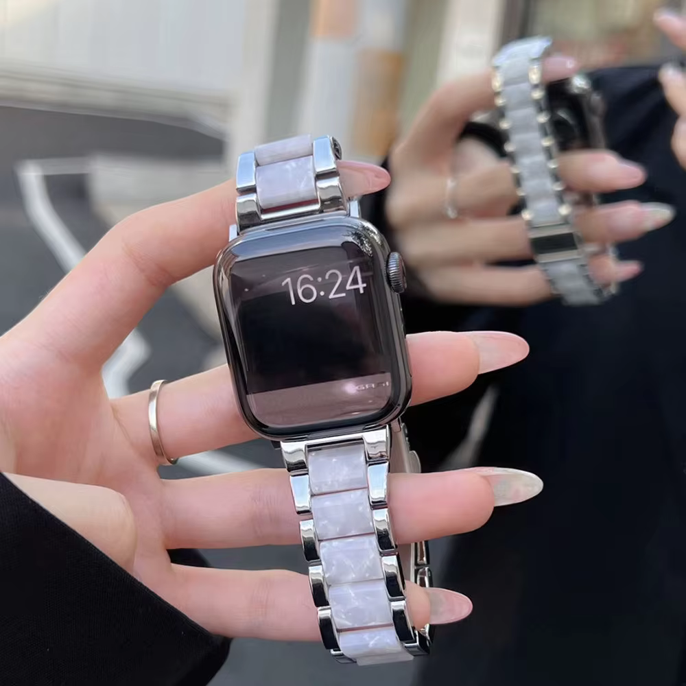 Bracelet de sport en résine intermétallique pour Apple Watch Band Ultra 3 49mm