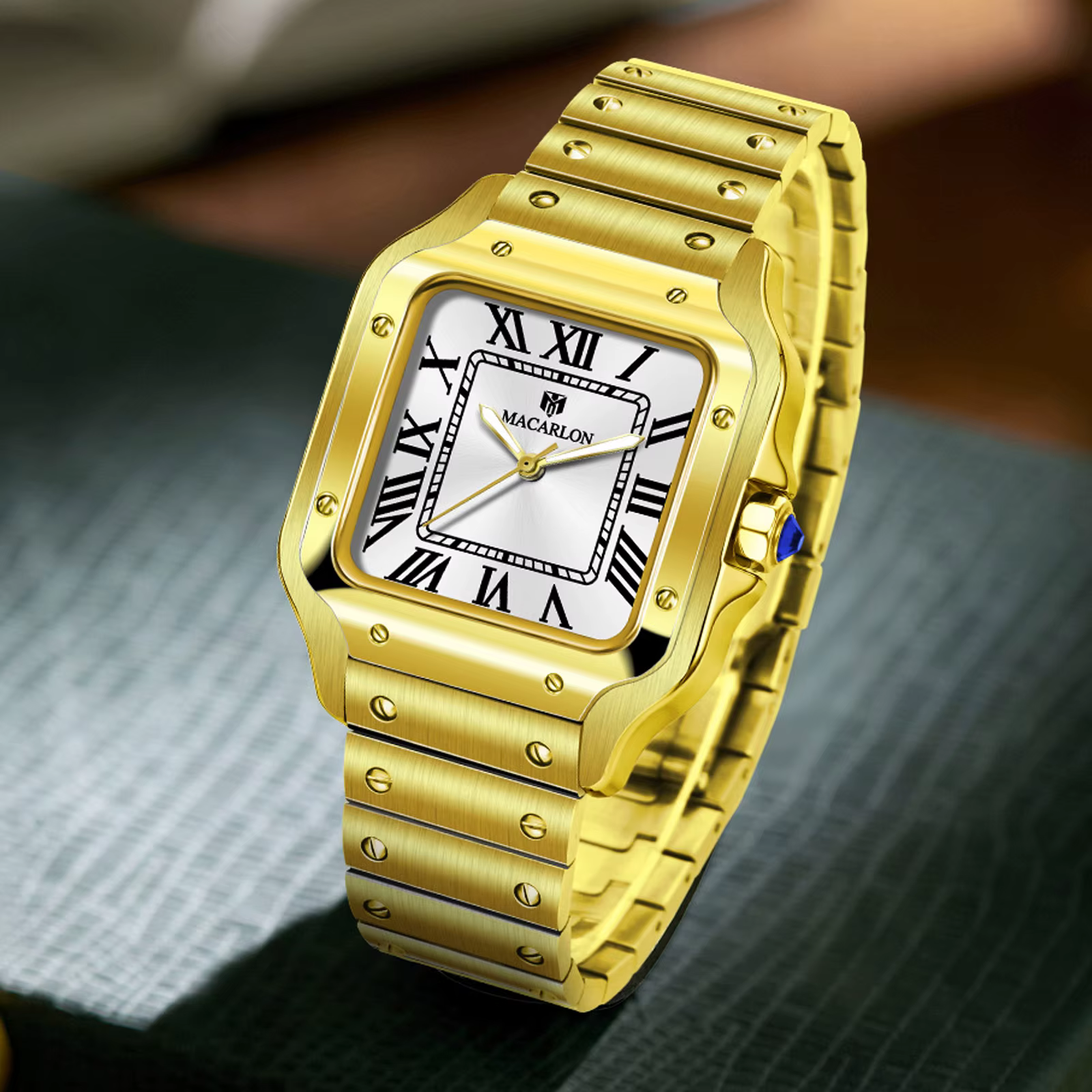 Montre mécanique MACARLON Design China NH35 pour homme