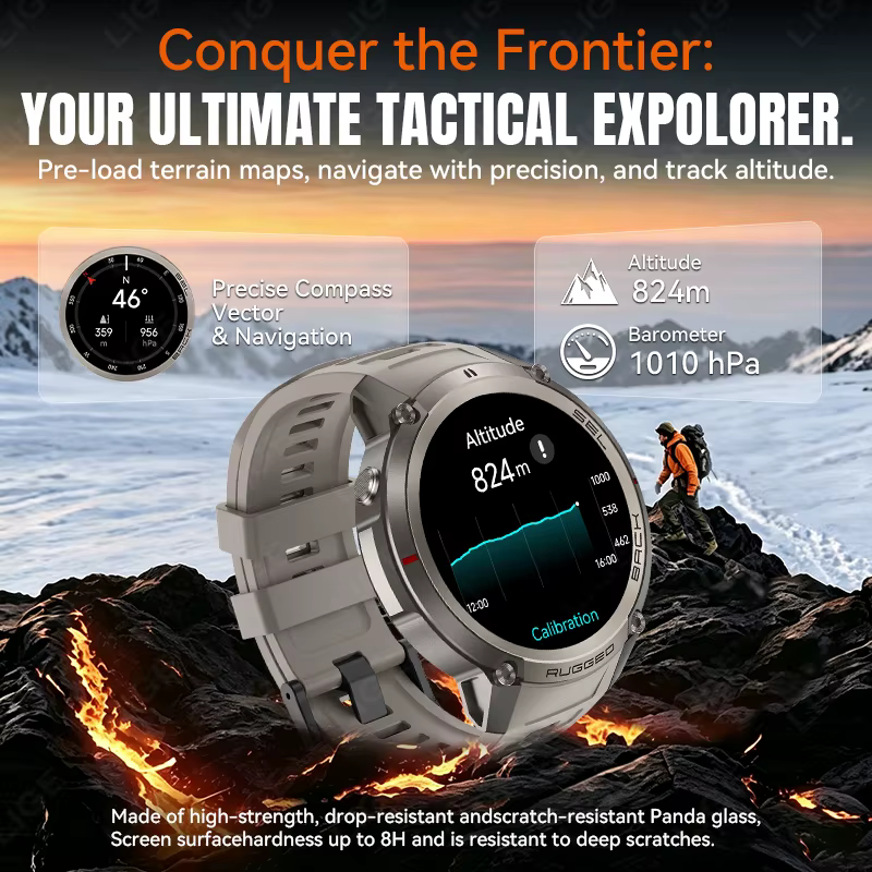 Montre connectée d'extérieur