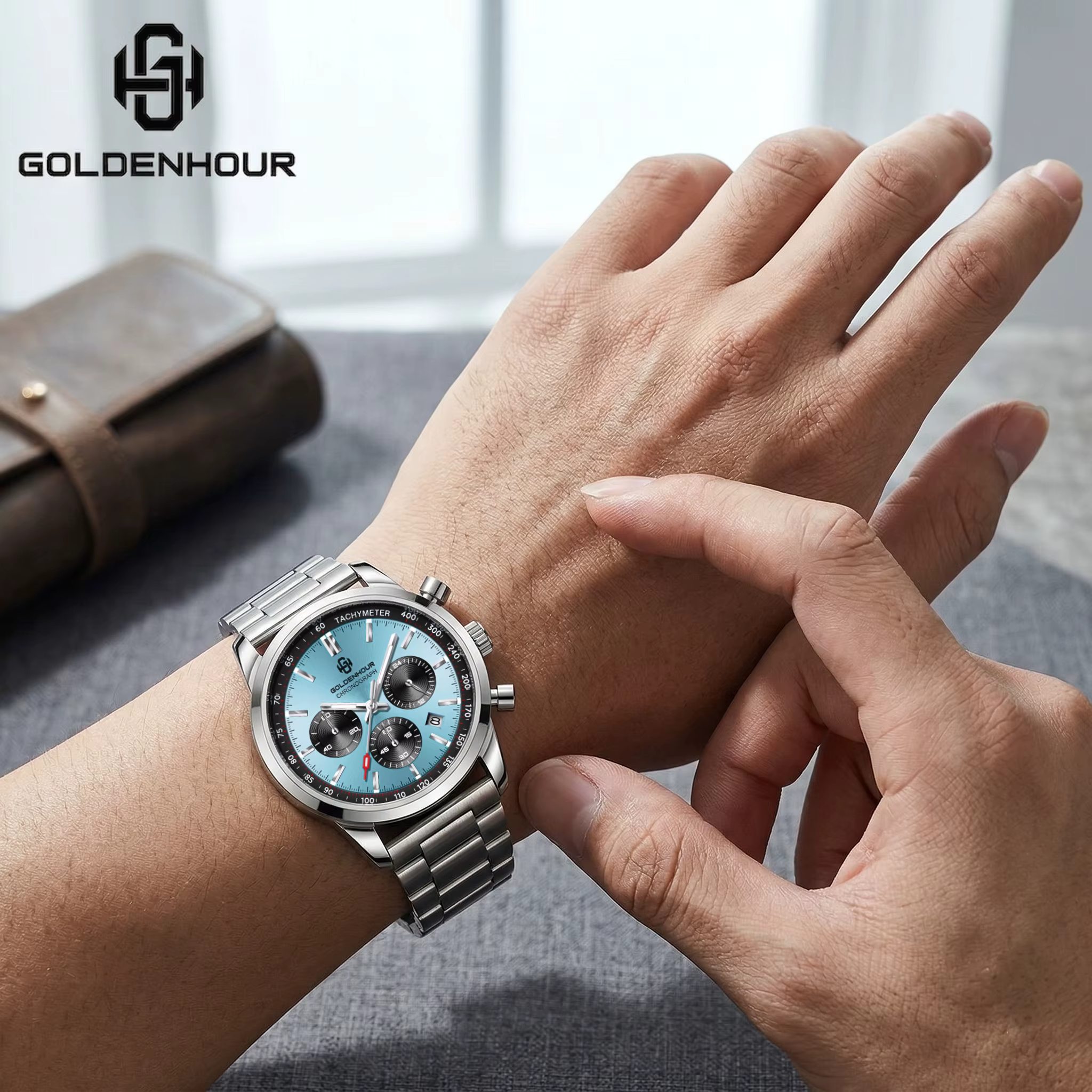 Montre de luxe pour homme GOLDEN HOUR