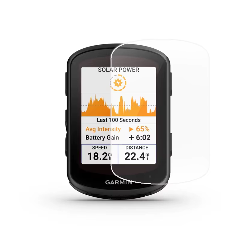Coque Garmin Edge 540 840 avec Film en verre trempé
