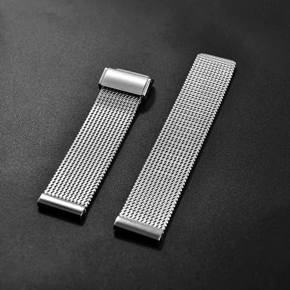 Bracelet en maille milanaise 18mm 19mm 20mm 21mm 22mm en acier inoxydable