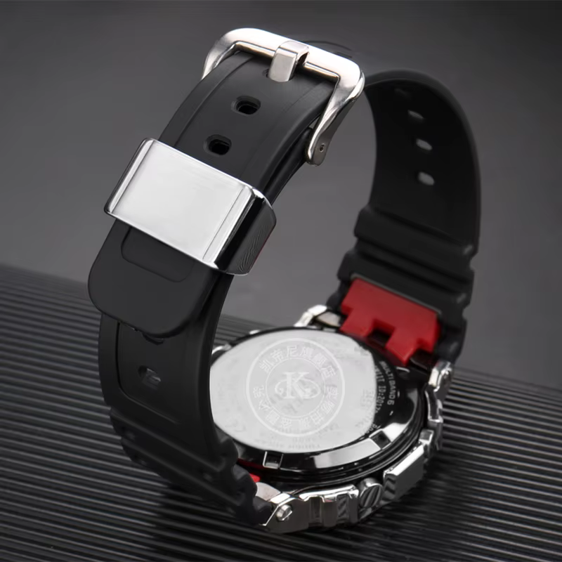 Pour Casio GM-B2100 B2100 bracelet en résine de silicone G-SHOCK