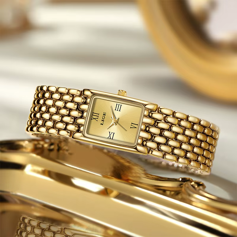 LIGE 2025 nouvelle montre pour femme en or