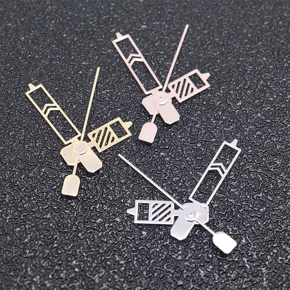 Aiguilles de montre carrées creuses pour hommes et femmes, accessoires de modification, pas de mouvement Shoous, NH35, NH36, 4R, 7S