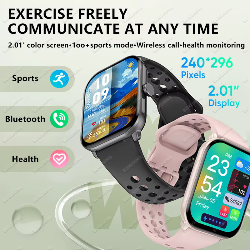 Nouvelle montre connectée GPS 2026 avec écran AMOLED Ultra HD de 2