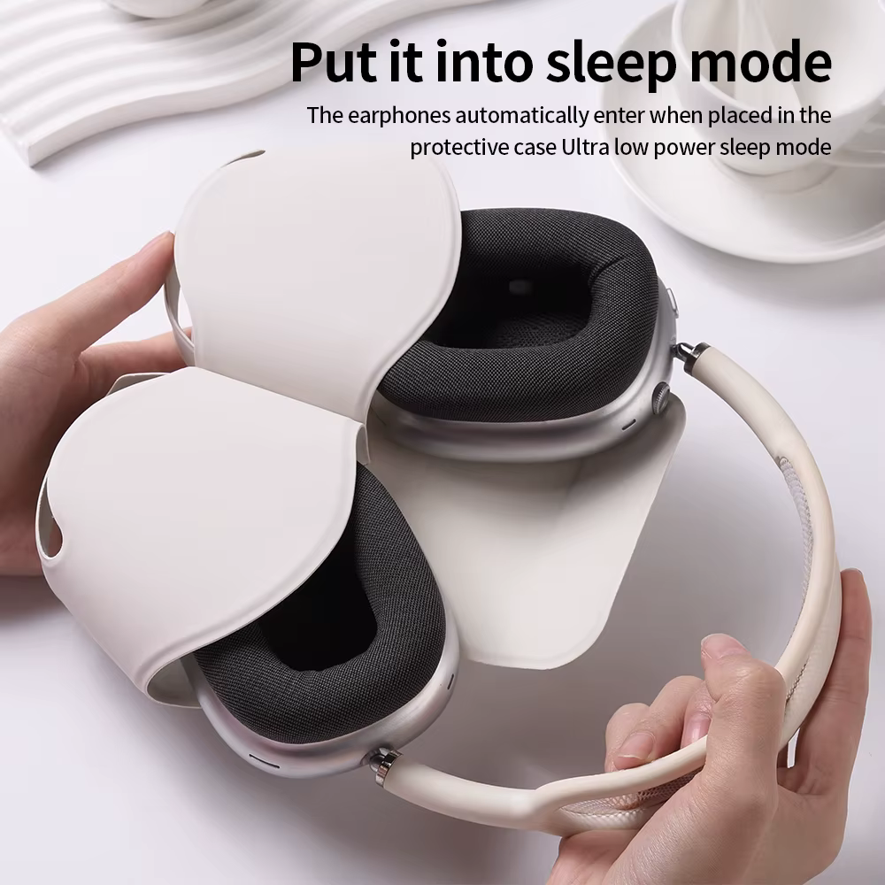 Étui en cuir pour AirPods Max