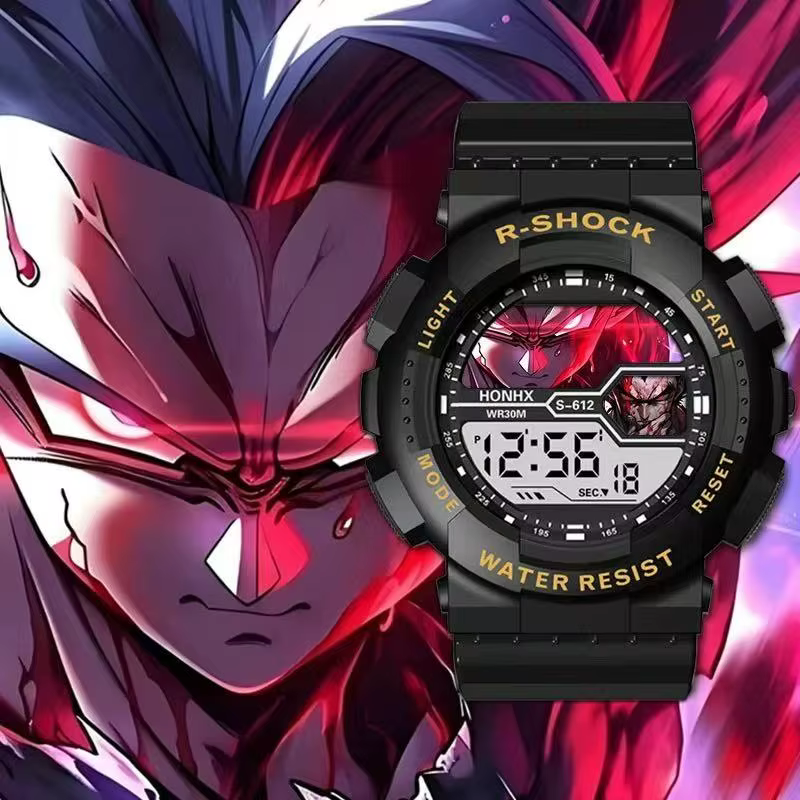 Dragon Ball montres de sport Son Goku végéta