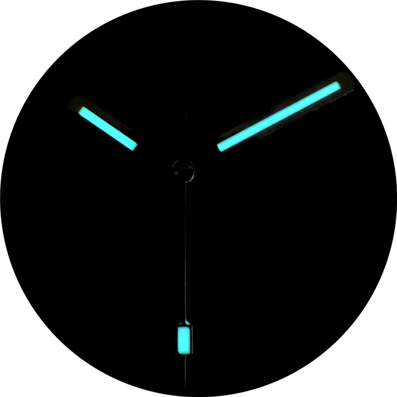 Prospex-Aiguilles de montre polies avec bleu vert du Japon Shoous pour SeATM Nh35 Nh36