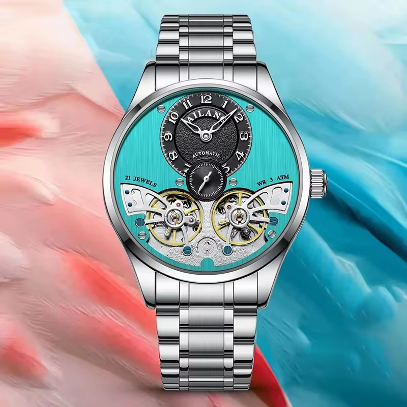 Ai Lang – montre mécanique automatique pour hommes