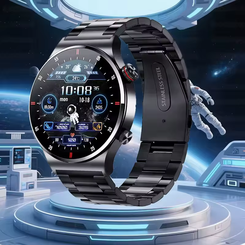 2025 NFC Bluetooth appel montre intelligente hommes plein écran GPS sport Bracelet étanche ECG moniteur de santé SmartWatch pour IOS Android