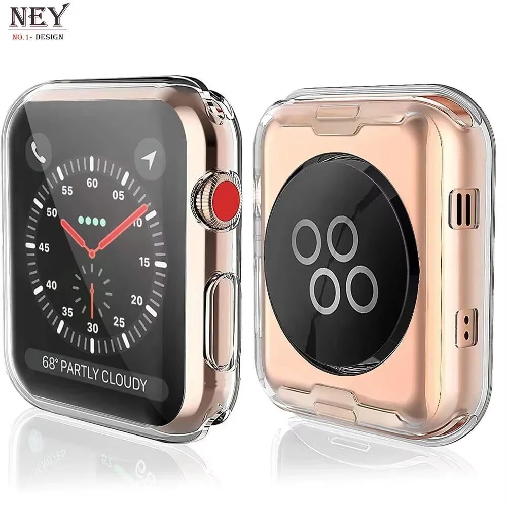 Protecteur d'écran en TPU souple pour Apple Watch 10 9 8 45mm 41mm 44mm 42mm 46mm 49mm