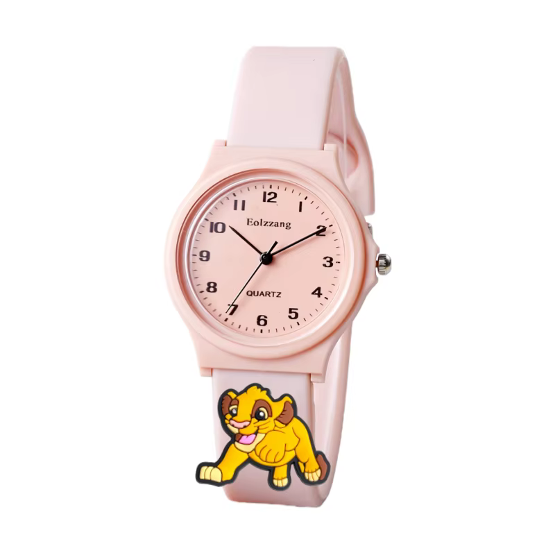 Montre Kawaii roi Lion Simba garçons filles montres enfants minimaliste mignon