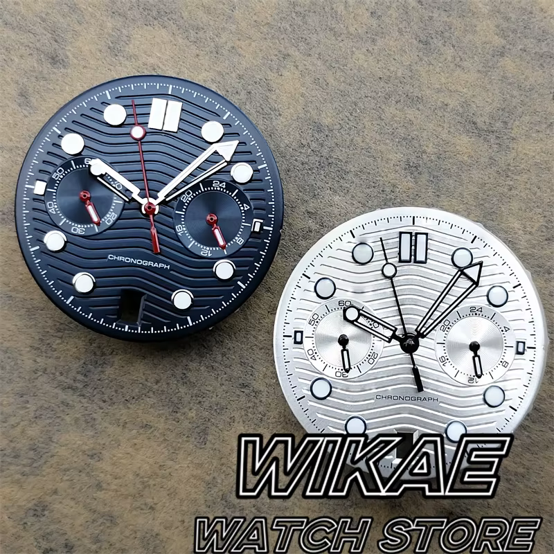 Cadran de montre Vk63 avec ensembles d'aiguilles