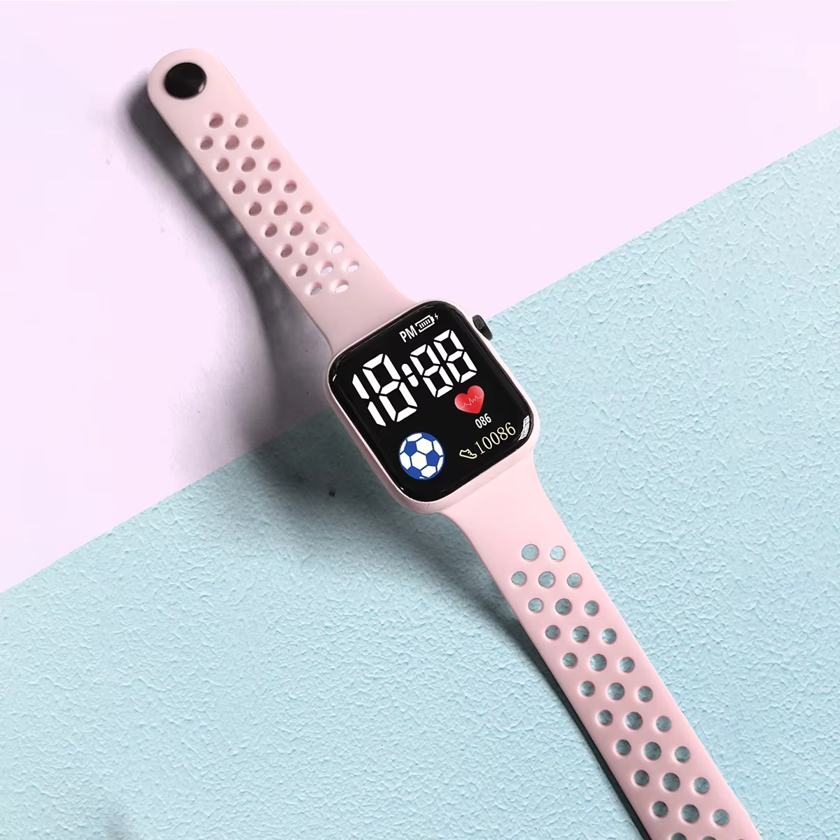 Montres numériques LED pour enfants et adultes