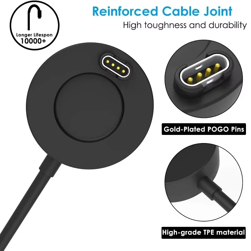 Câble de chargeur pour montre intelligente Garmin Epix Pro Fenix 8 7/6/5 Venu 3/3s SQ2 Instinct 2x Enduro Vivoactive