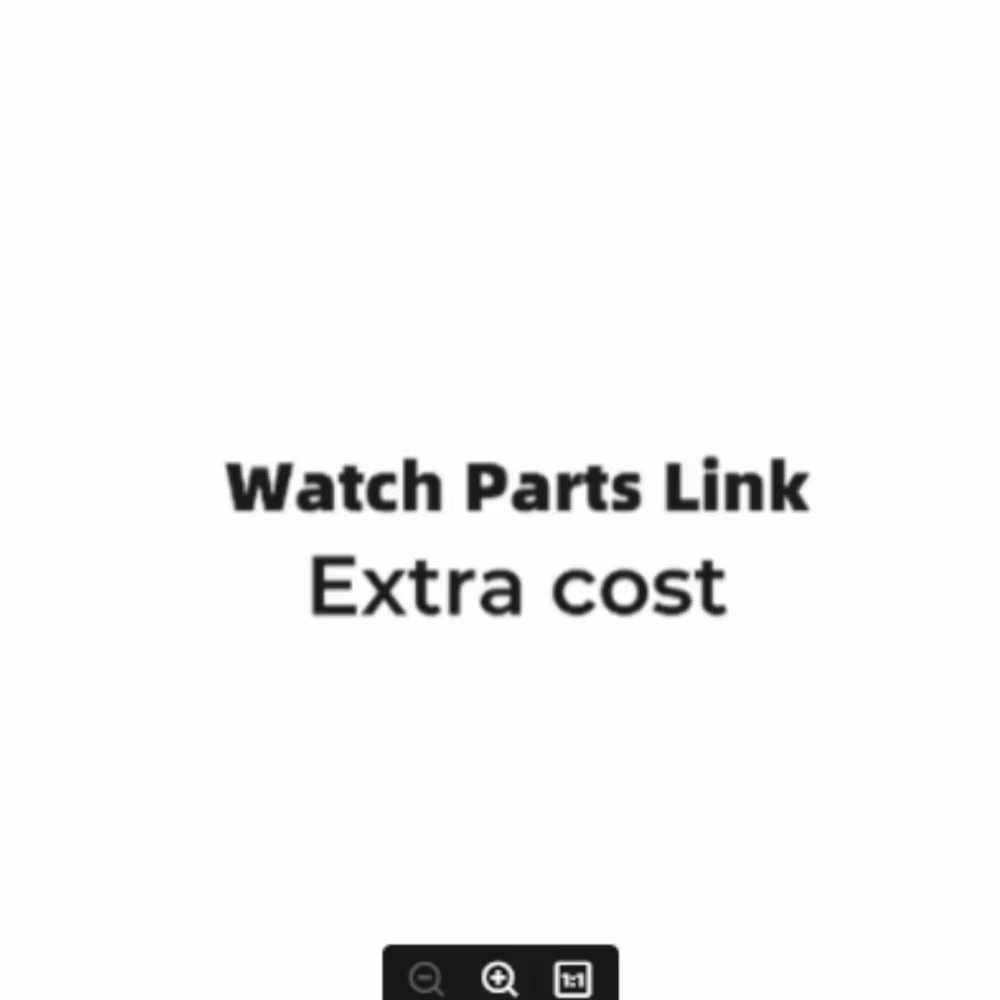 Frais exclusifs pour le logo personnalisé sur la montre ou le cadran