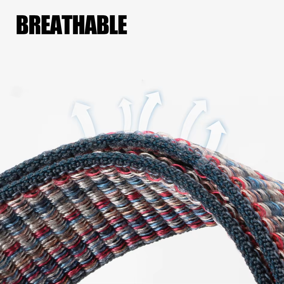 Bracelet de montre en nylon tressé pour WHOOP 5.0