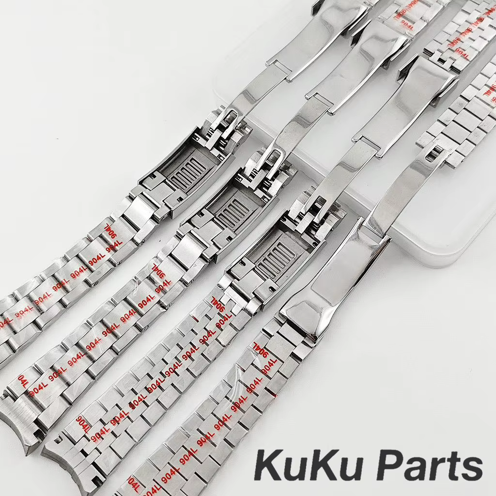Bracelet présidentiel jubilé en argent de 20MM de largeur