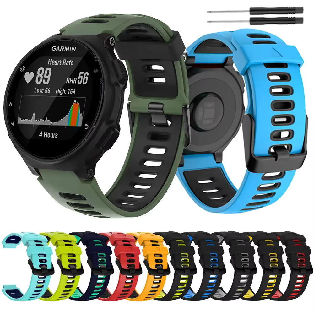 Bracelet de montre pour Garmin Forerunner 235 220 230 620 630 735XT
