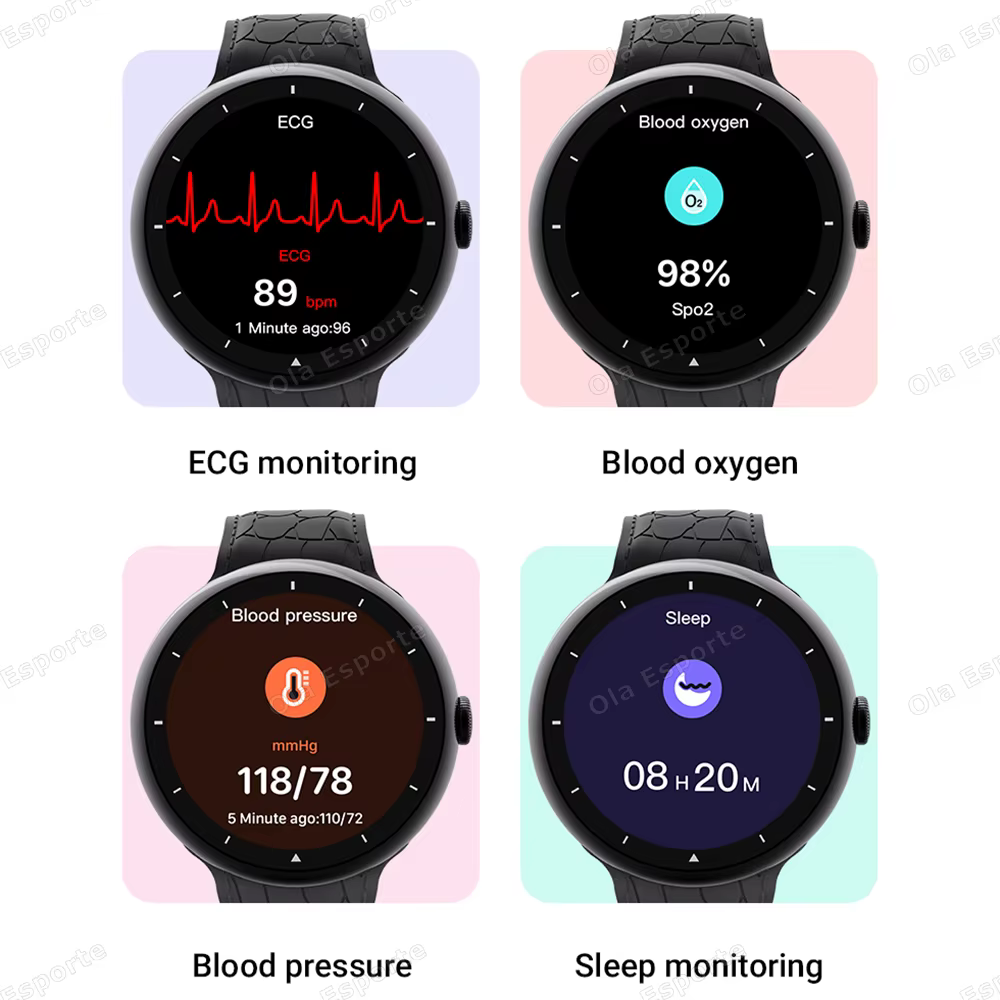 Montre intelligente 2.09 pouces AMOLED écran Bluetooth appel boussole Tracker hommes montres de sport moniteur de santé femmes Smartwatch étanche