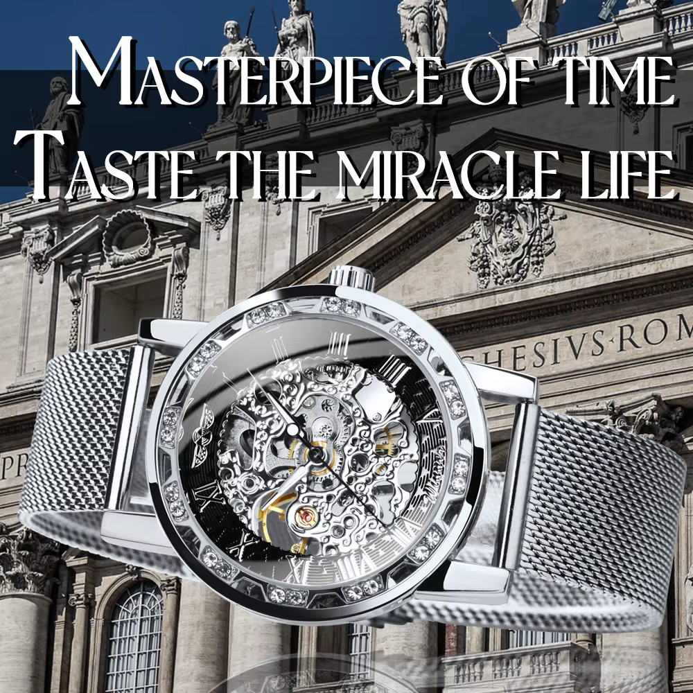 WINNER – montre classique rétro pour hommes