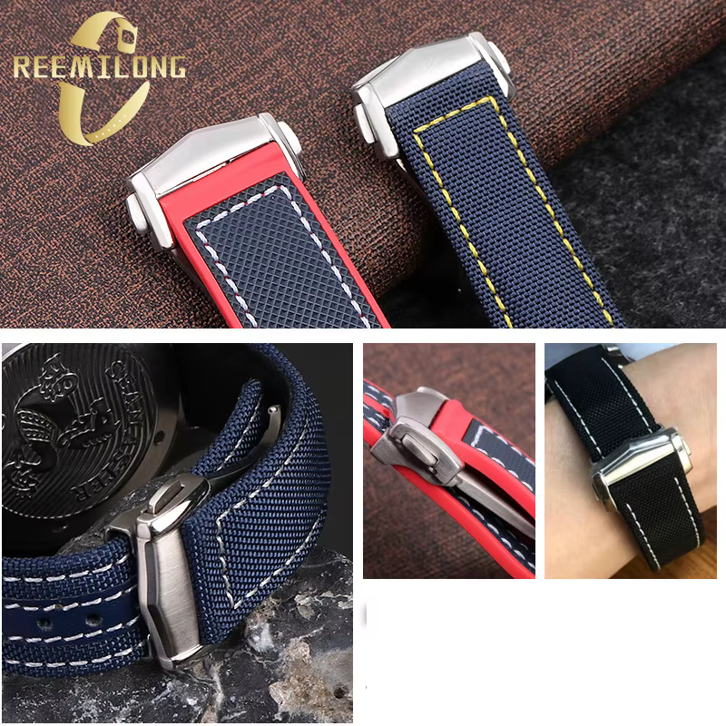 Boucle pliante pour montre en acier inoxydable