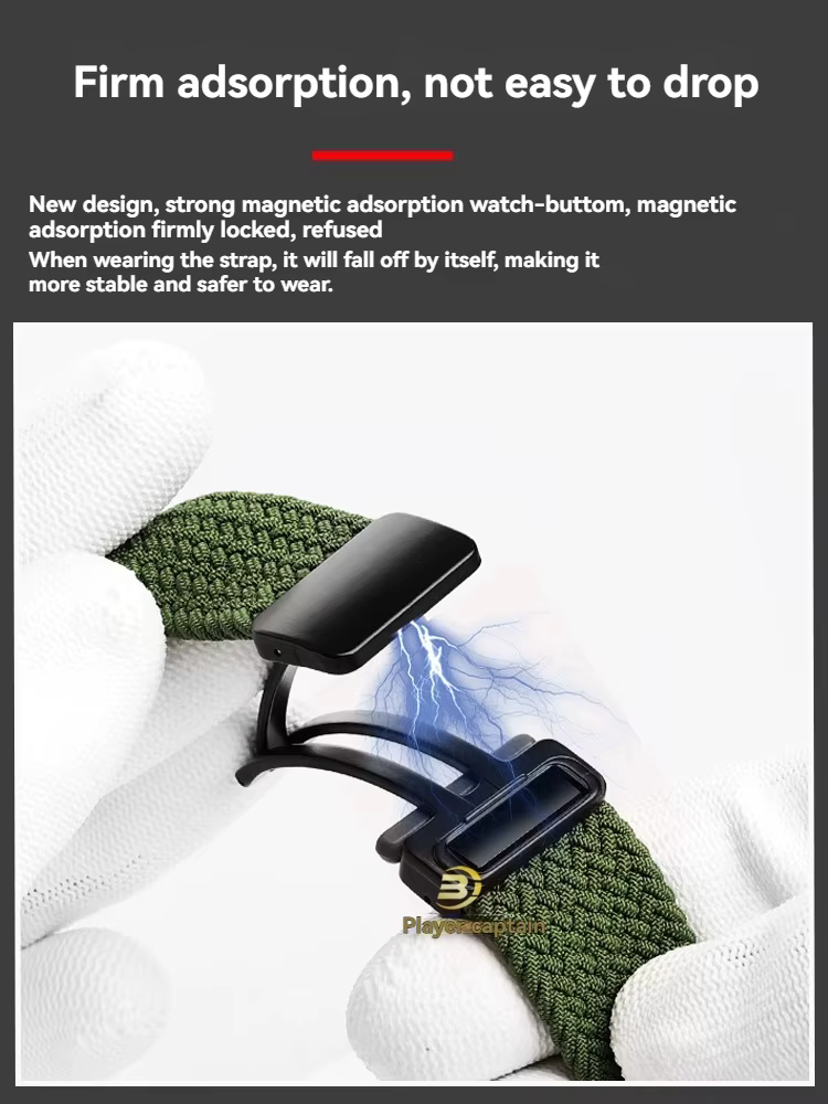 Bracelet de montre en nylon élastique pour Casio A158 A168 A159 A169 F91W AE-1200WHD/ae1300 | Boucle magnétique à