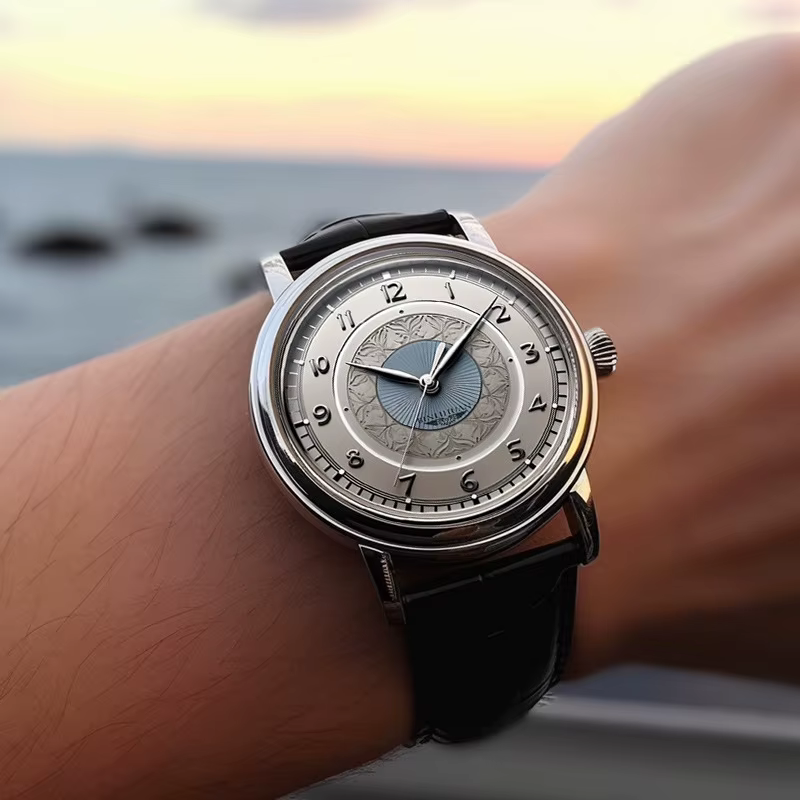 Montre homme simple et tendance, montre à quartz numérique rétro décontractée