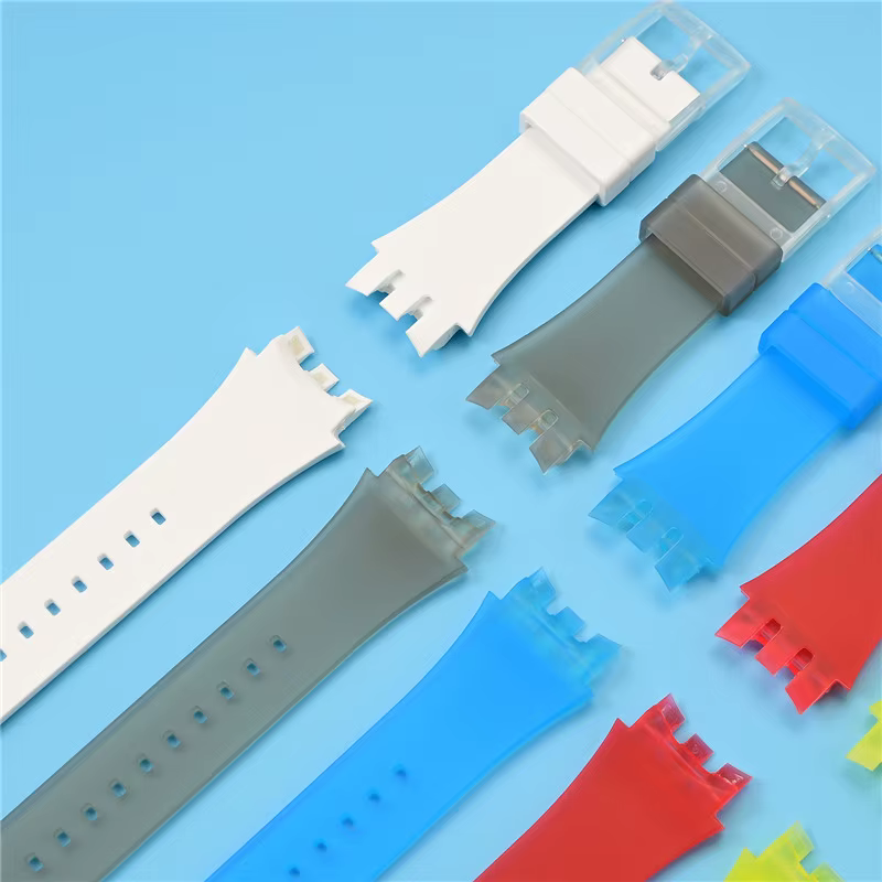 Bracelet de montre en Silicone liquide pour Swatch Scubaqua Series