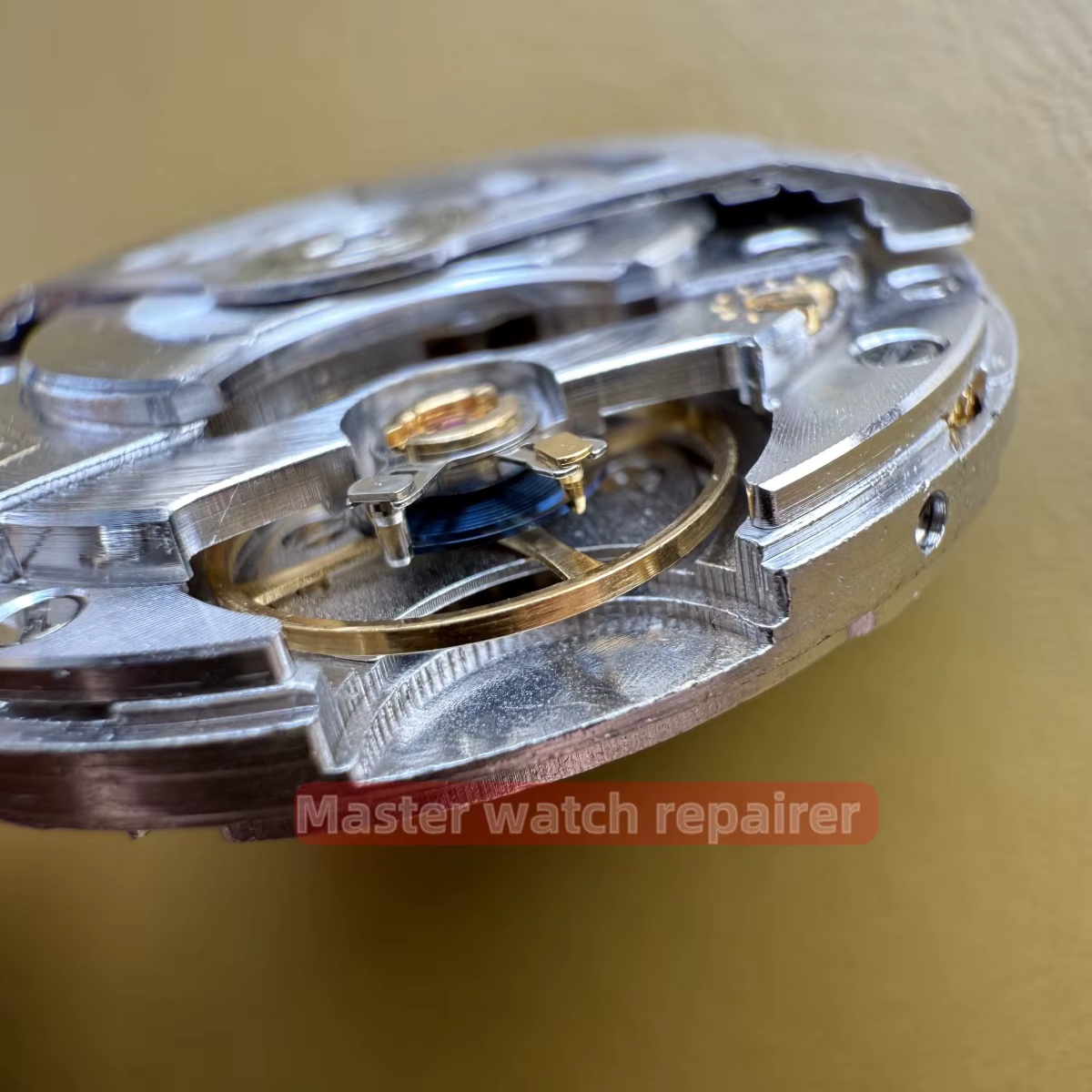 70 + heures de puissance shanghai 3285 GMT maître mouvement mécanique automatique balancier bleu hommes montre 4 aiguilles VR3285 pour 126710