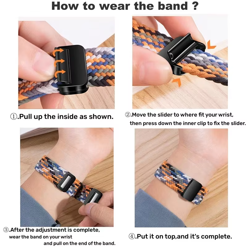 Bracelet tressé pour