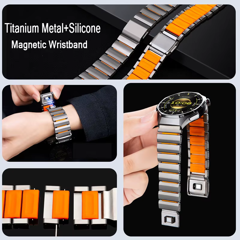 Bracelet en titane pour montre OnePlus 4/3/2/montre 46mm