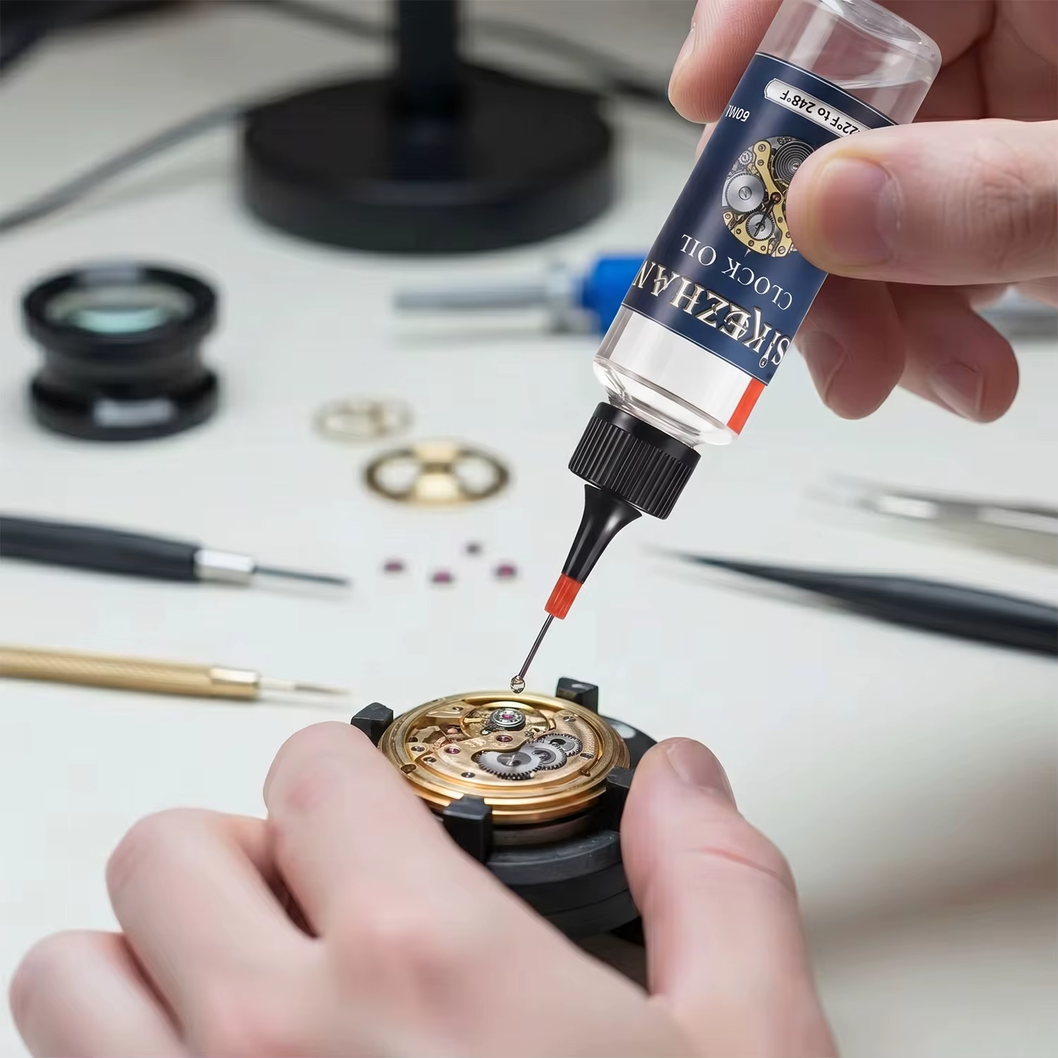 Kit complet d'outils de remplacement de piles de montre DIY