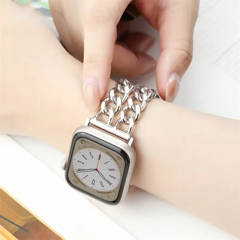 Bracelet à maillons pour Apple Watch
