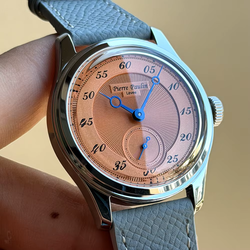 Pierre Paulin-Montre mécanique à remontage manuel pour homme