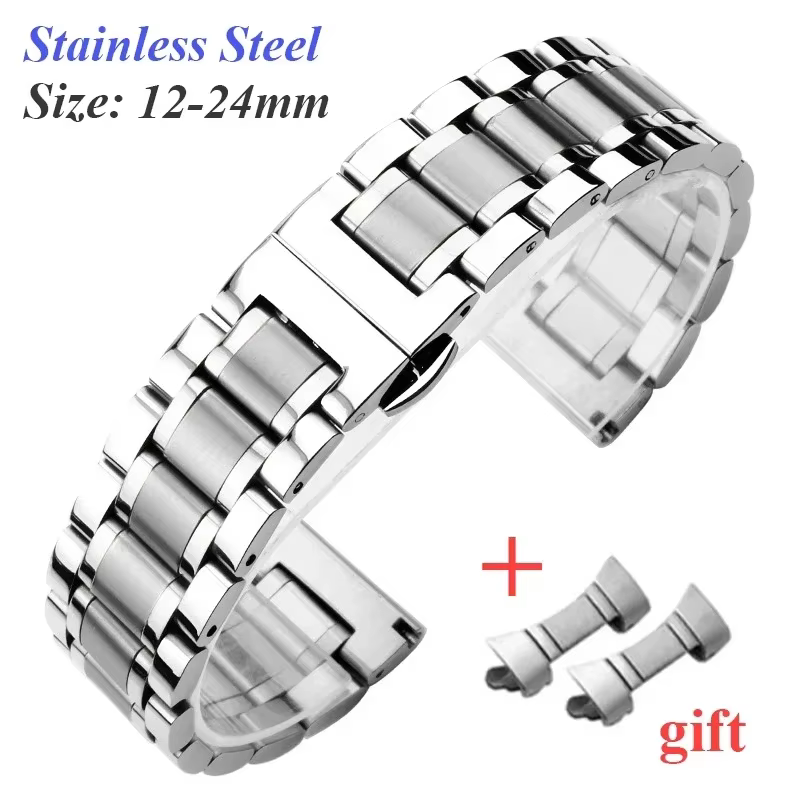 Bracelet de montre en acier inoxydable