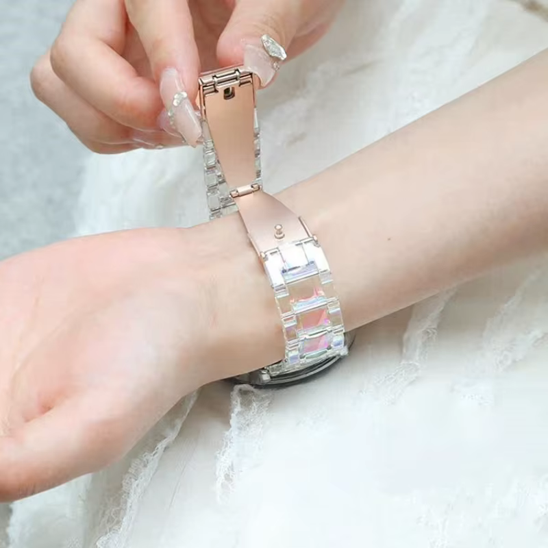 Bracelet femme pour Samsung Galaxy Watch 7 6 5 4 40/44mm 5Pro 45mm