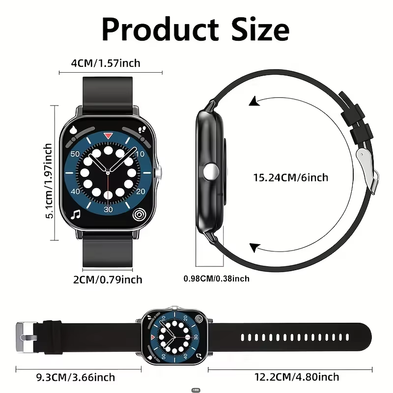 Montre connectée, écran tactile HD
