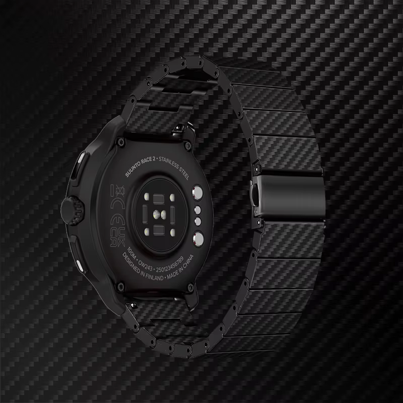 Bracelet de remplacement en Fiber de carbone pour SUUNTO RACE/RACE S Run/Ocean/Vertical