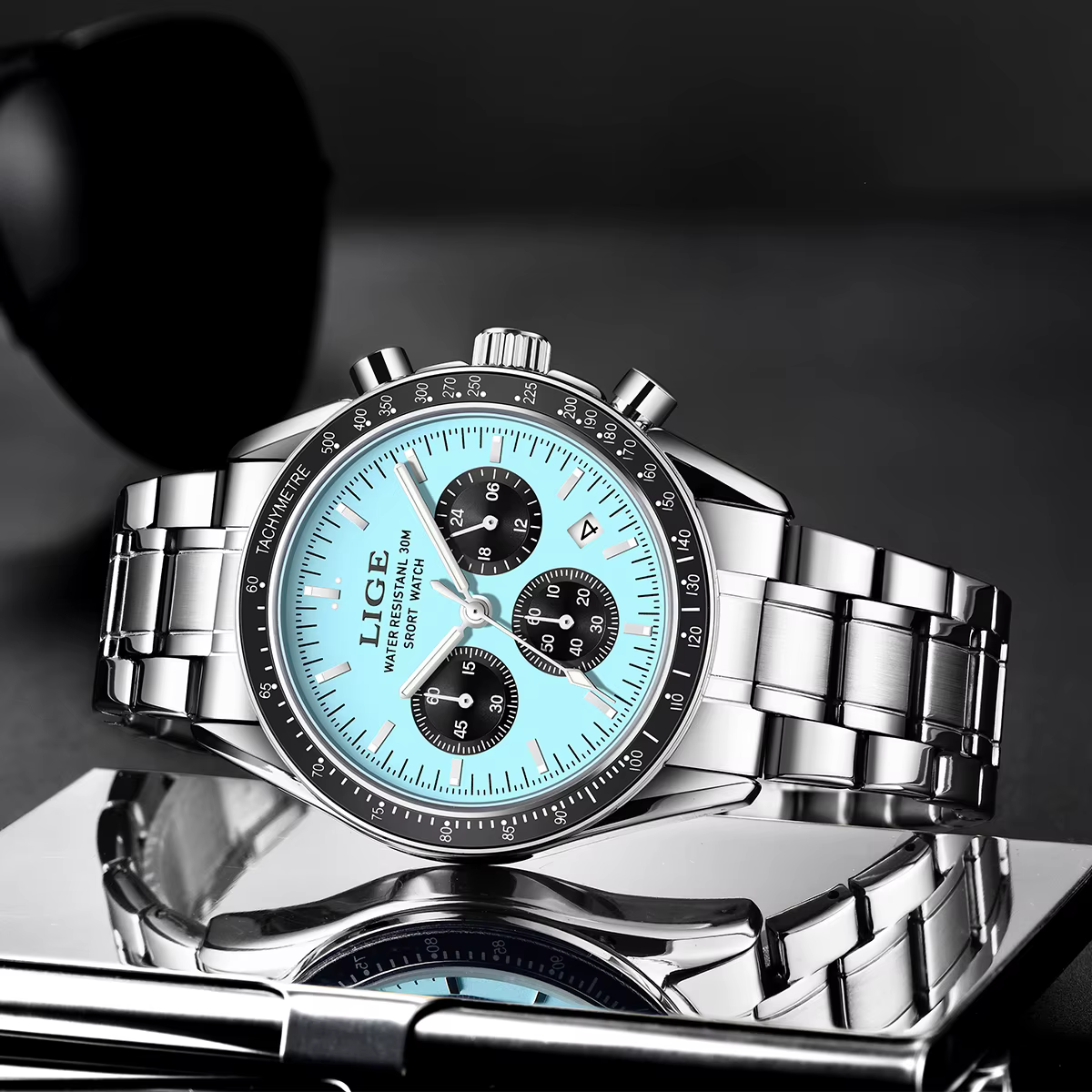 Nouvelle Montre Sport Homme 2026 – Montre-Bracelet de Luxe de Marque Supérieure pour Hommes, Étanche, Militaire, à Quartz, Chronographe – Montre Homme