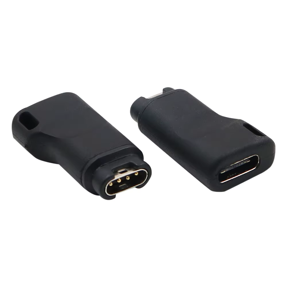 Adaptateur de chargeur de montre intelligente pour Garmin Fenix 5/5S/5X/6 Forerunner 45/45S/245/245M/935 USB C à 4