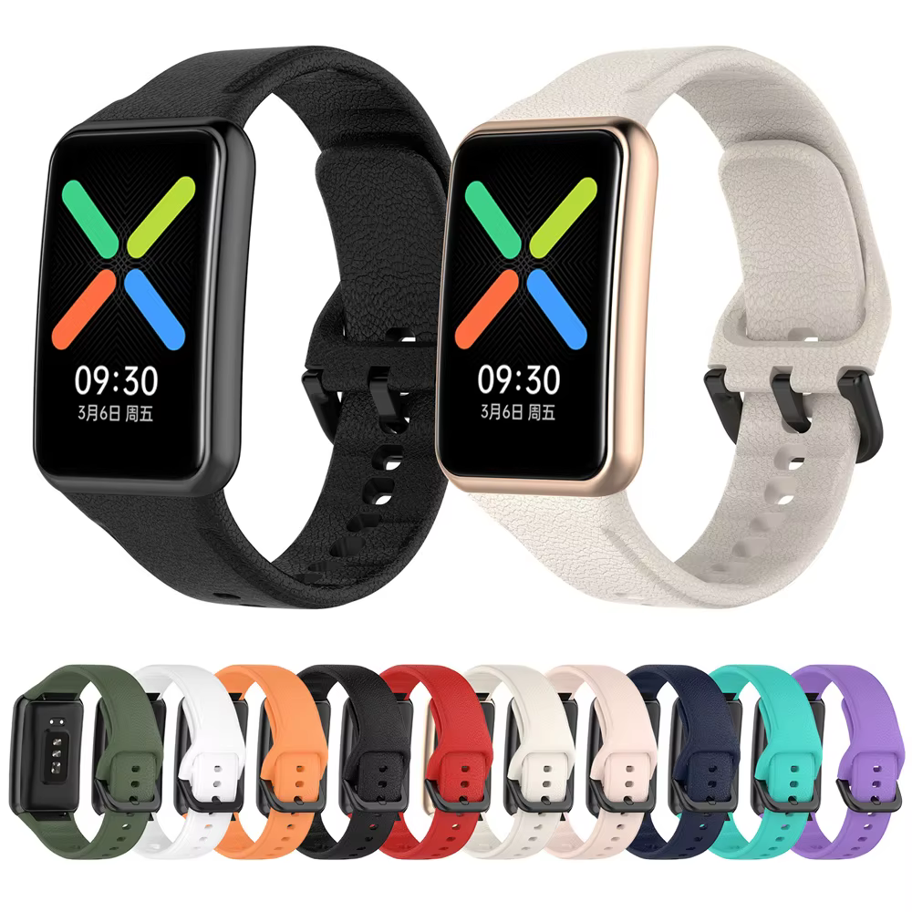 Bracelet en silicone pour montre intelligente Oppo
