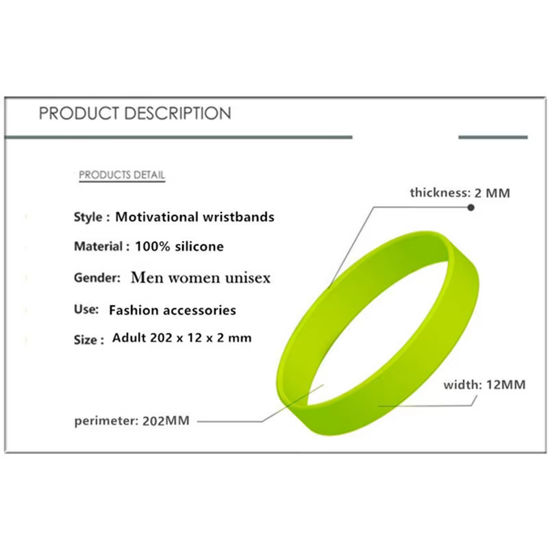 Bracelet en silicone sensation Portugal pour hommes et femmes
